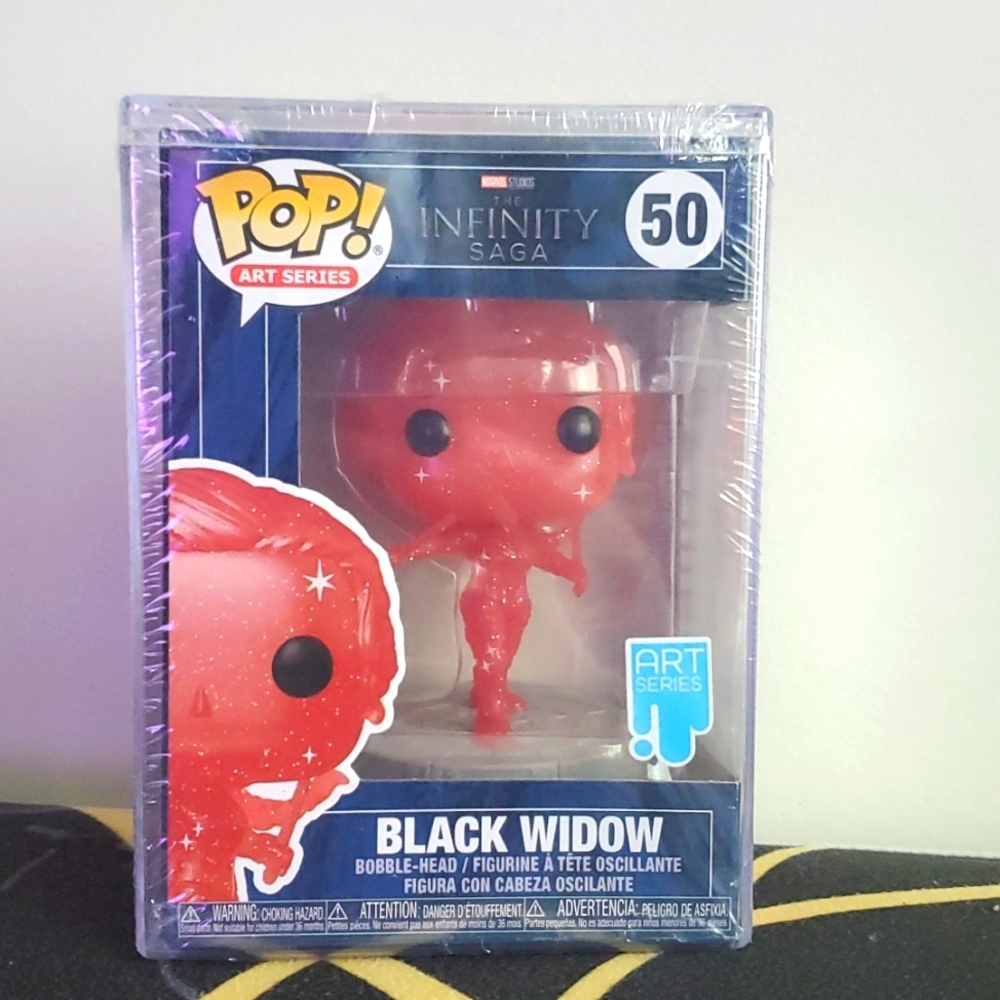 Marvel Art Series Black Widow Infinity Saga Funko Pop #50 Avengers END Game